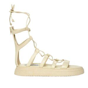 Steve Madden Mel Gladiator Sandals – Bone – Size 8.5 M | Excellent Condition